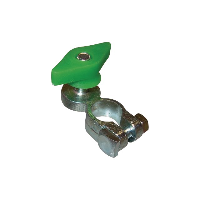 Cosse de Batterie - Verte M10 Laiton avec Ecrou Papillon référence fournisseur 31370383